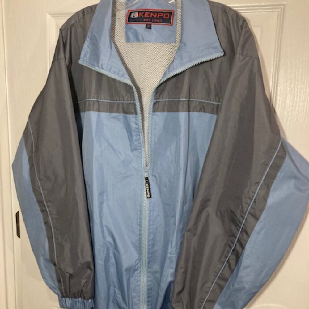 Kenpo- Windbreaker Jacket- Mens- Size M- Mesh Lining